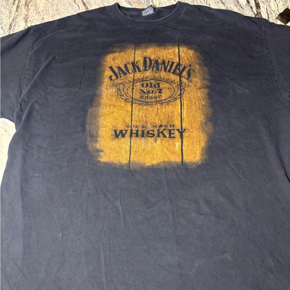 Jack Daniels Black and Yellow Men's Tee